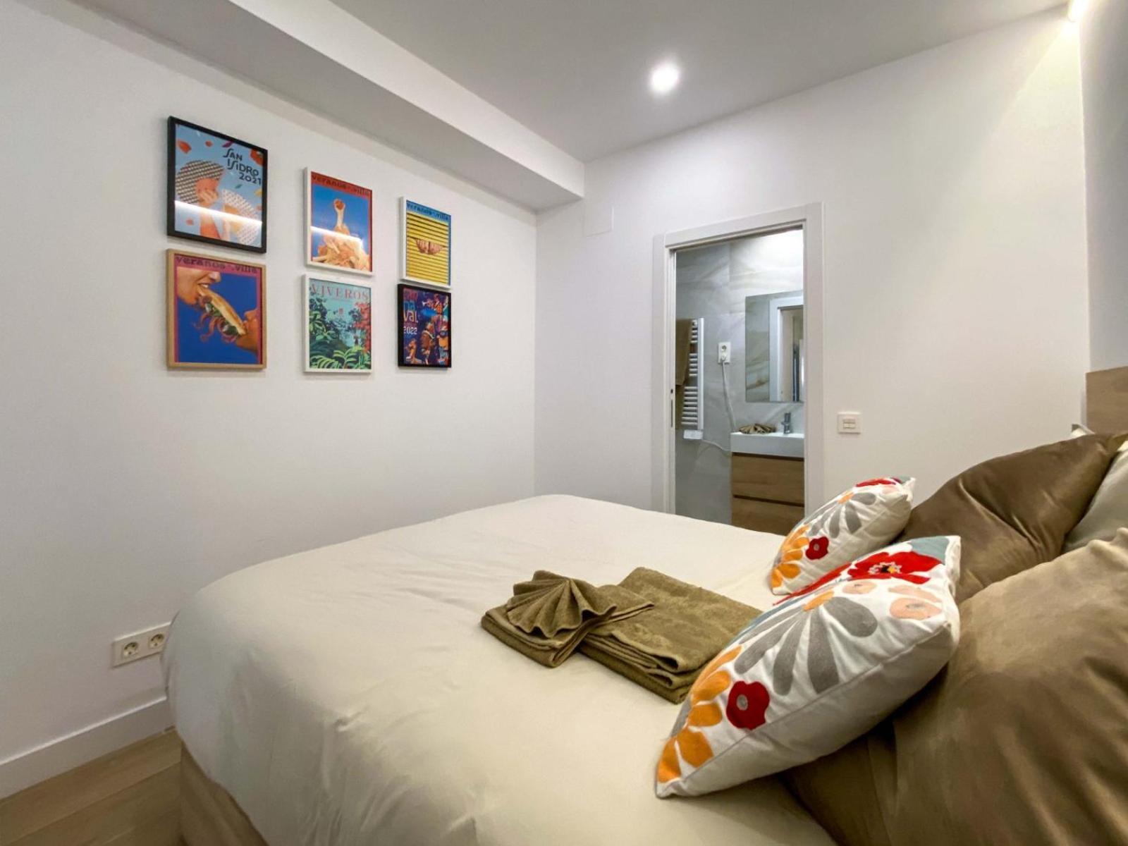 Apartamento Refugio 2Br Y 2Ba Azca/Bernabeu Madrid Exterior foto