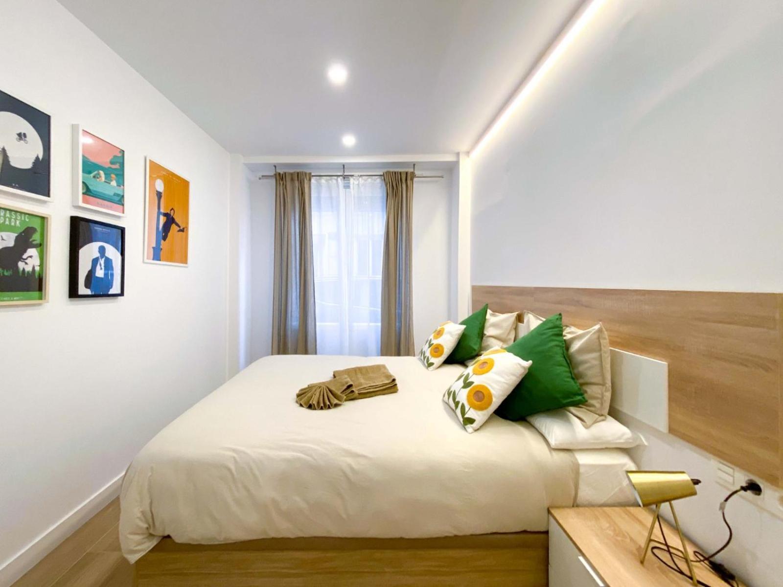 Apartamento Refugio 2Br Y 2Ba Azca/Bernabeu Madrid Exterior foto