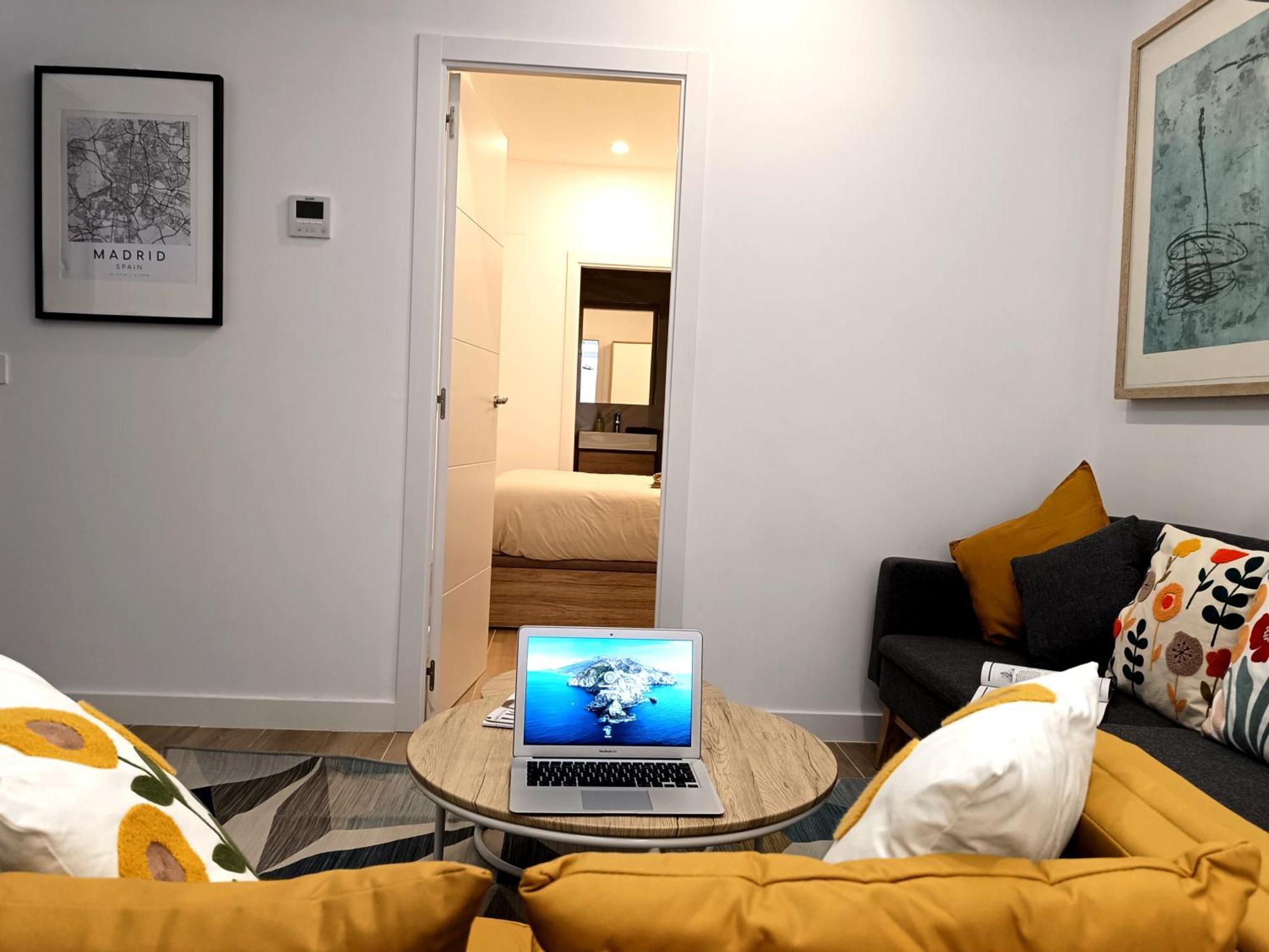 Apartamento Refugio 2Br Y 2Ba Azca/Bernabeu Madrid Exterior foto